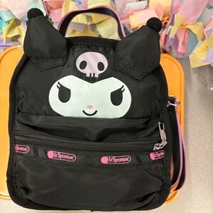 Kiromi Black and Pink Crossbody  Bag